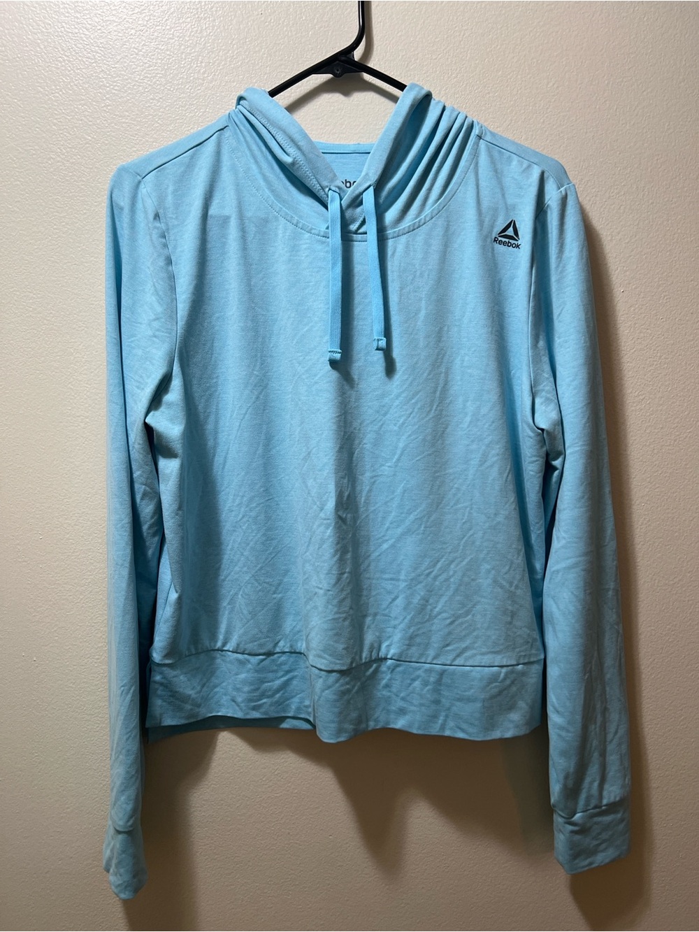 Reebok Light Blue Pullover Hoodie